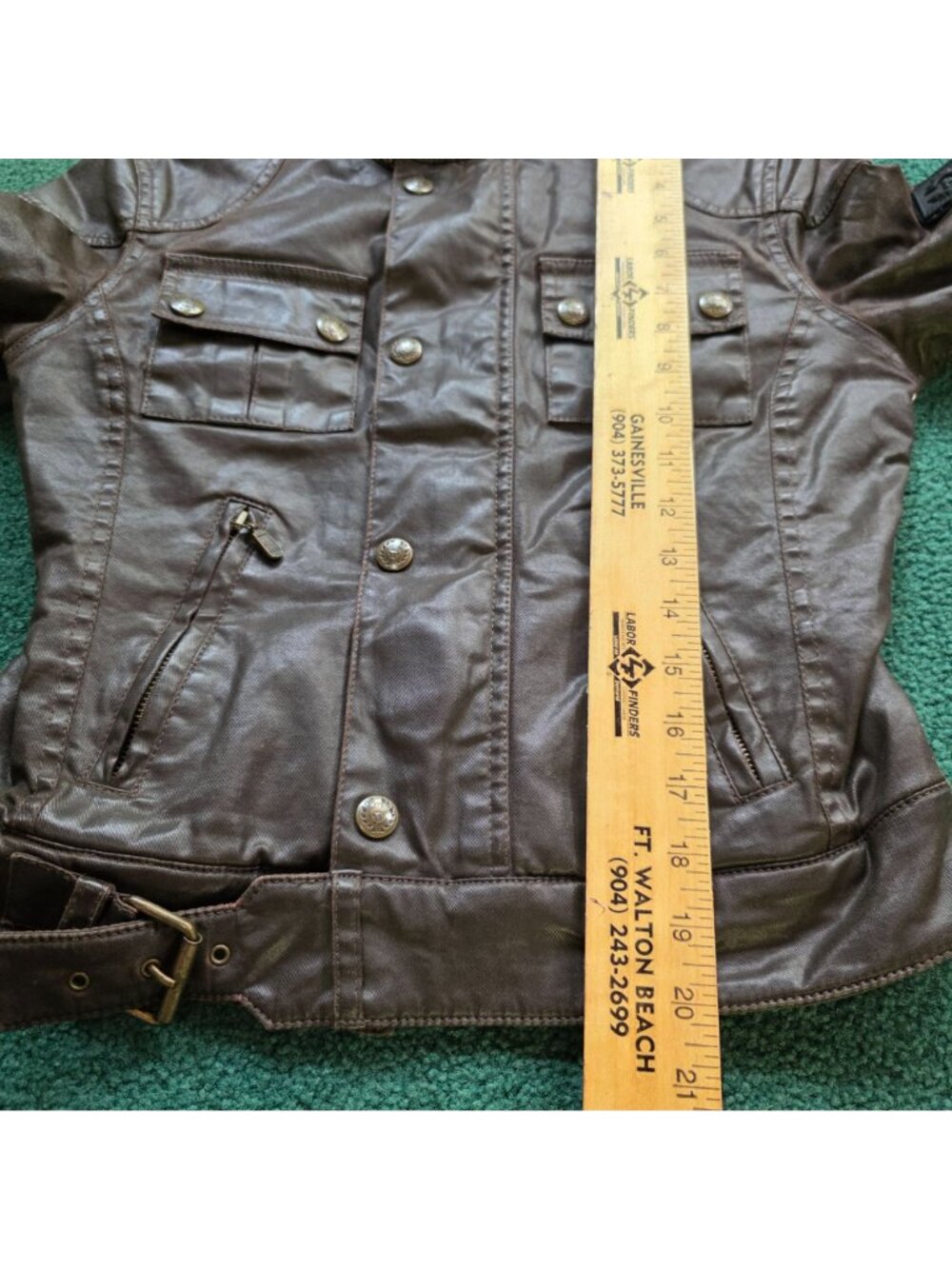 Vtg Belstaff Motorcycle Jacket Six Days Blouson 1960 Collection Gold Label Sz 42 - Picture 11 of 16